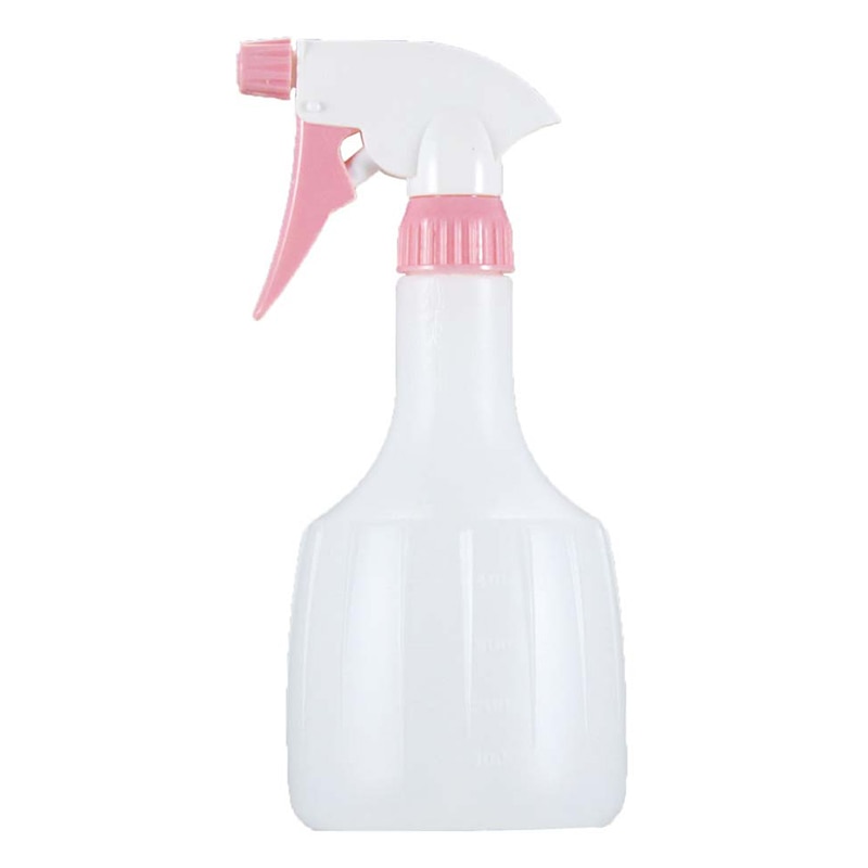 ピストル式スプレー　目盛付　500cc ピンク　#800  1個（ご注文単位1個）【直送品】