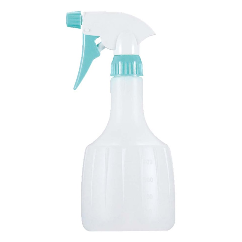 ピストル式スプレー　目盛付　500cc グリーン　#800  1個（ご注文単位1個）【直送品】