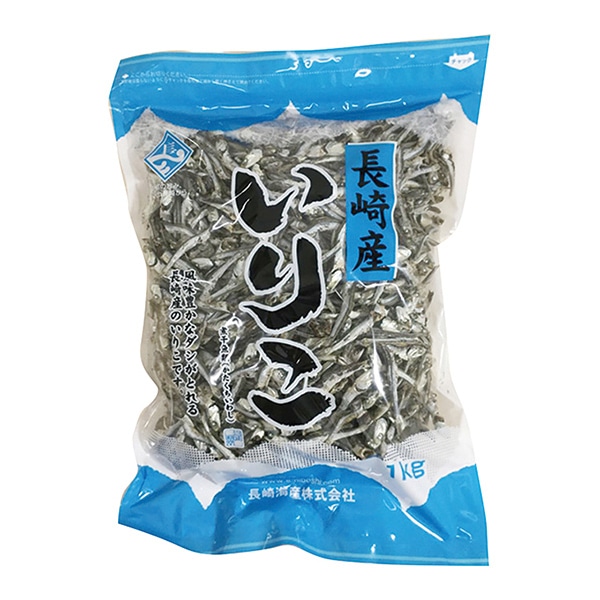 長崎産　いりこ 1kg 常温 1袋※軽（ご注文単位1袋）※注文上限数12まで【直送品】