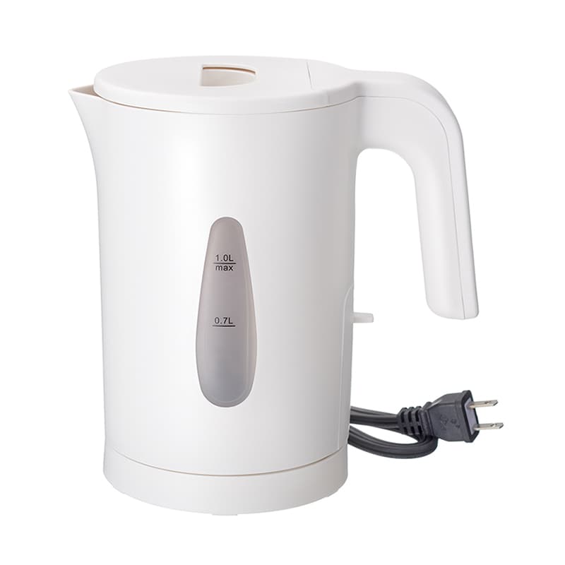 和平フレイズ ラノー 電気ケトル 水中ヒーター式 1.0L MMJ-0674 1個（ご注文単位1個）【直送品】