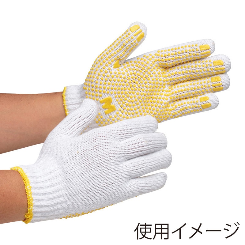 ミドリ安全 すべり止め加工手袋 ハイグリップハンド MB-9908 12双入 4044101000 1セット（ご注文単位1セット）【直送品】