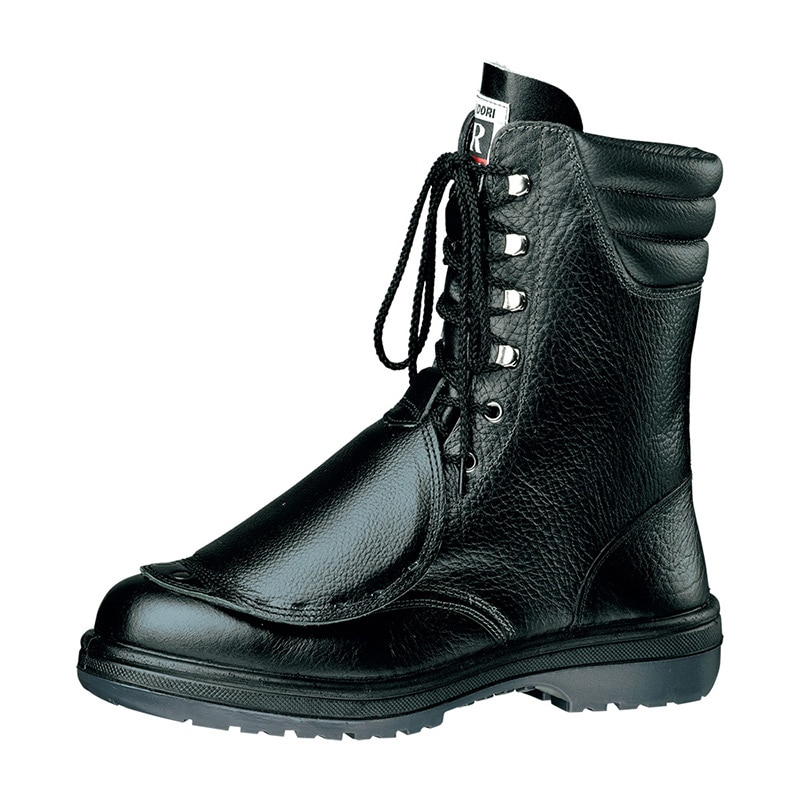 ミドリ安全 甲プロ付き安全靴 ラバーテック 甲プロ 長編上 RT930甲プロ ブラック 24.5cm 16300002 1組（ご注文単位1組）【直送品】