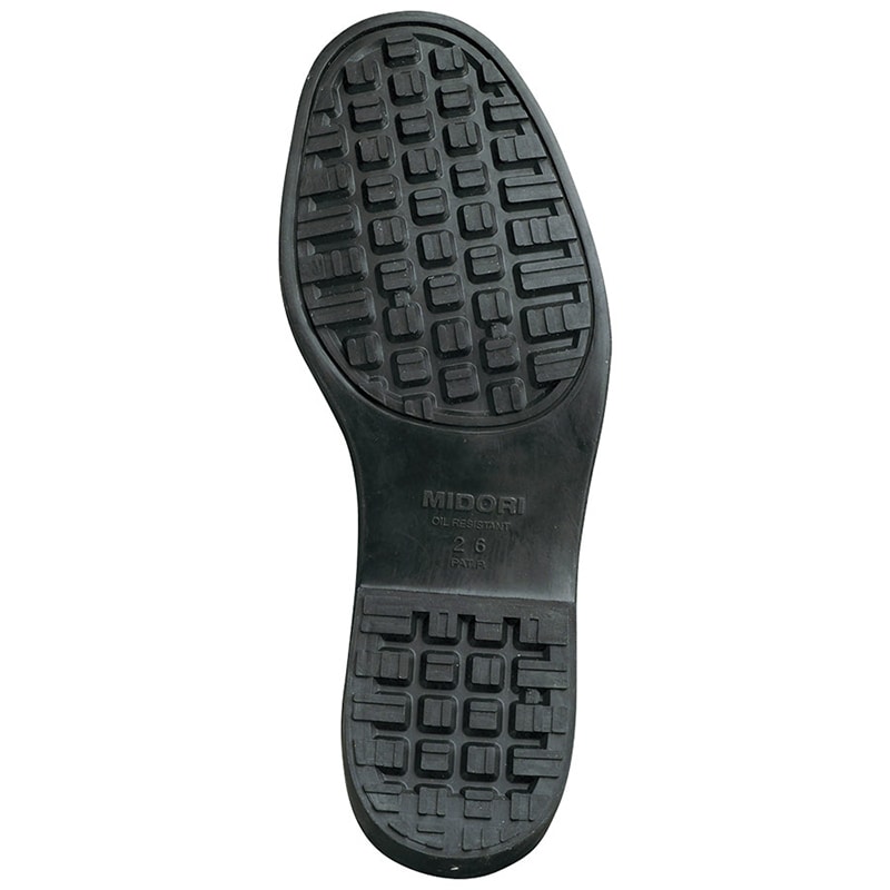 ミドリ安全 コックシューズ 男性用超耐滑作業靴 ハイグリップローファータイプ H-950M ブラック 27.0cm 21250620 1組(ご注文単位1組)【直送品】