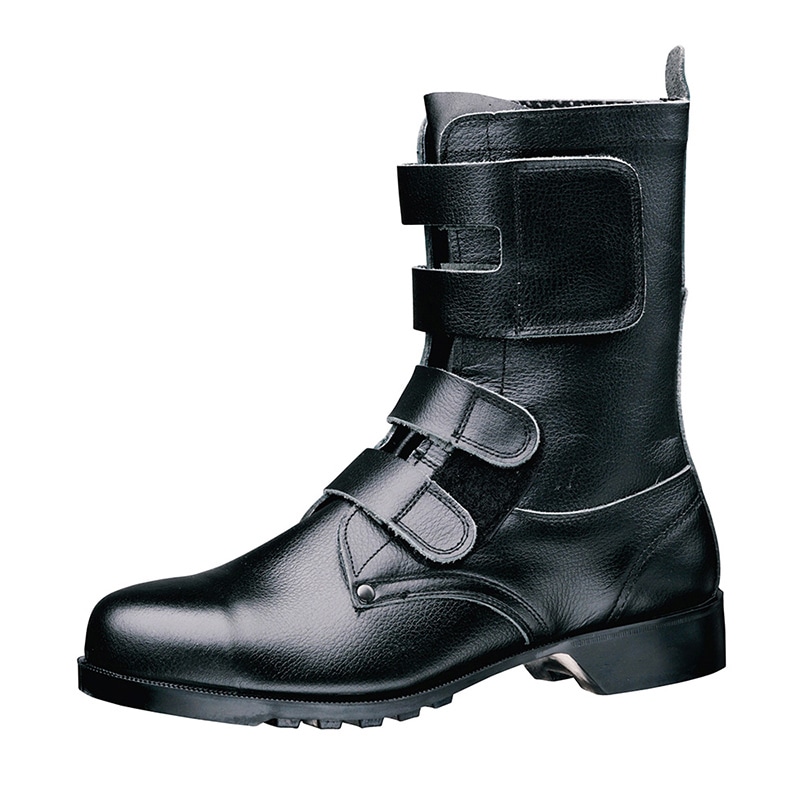 ミドリ安全 ゴム底安全靴 V275N ブラック 24.5cm 10300278 1組（ご注文単位1組）【直送品】