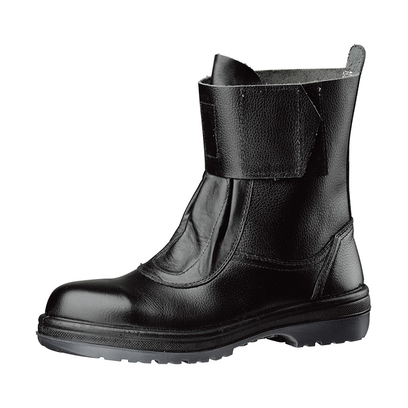 ミドリ安全 熱場作業用安全靴 ラバーテック 長編上 RT173N ブラック 27cm 16300051 1組（ご注文単位1組）【直送品】