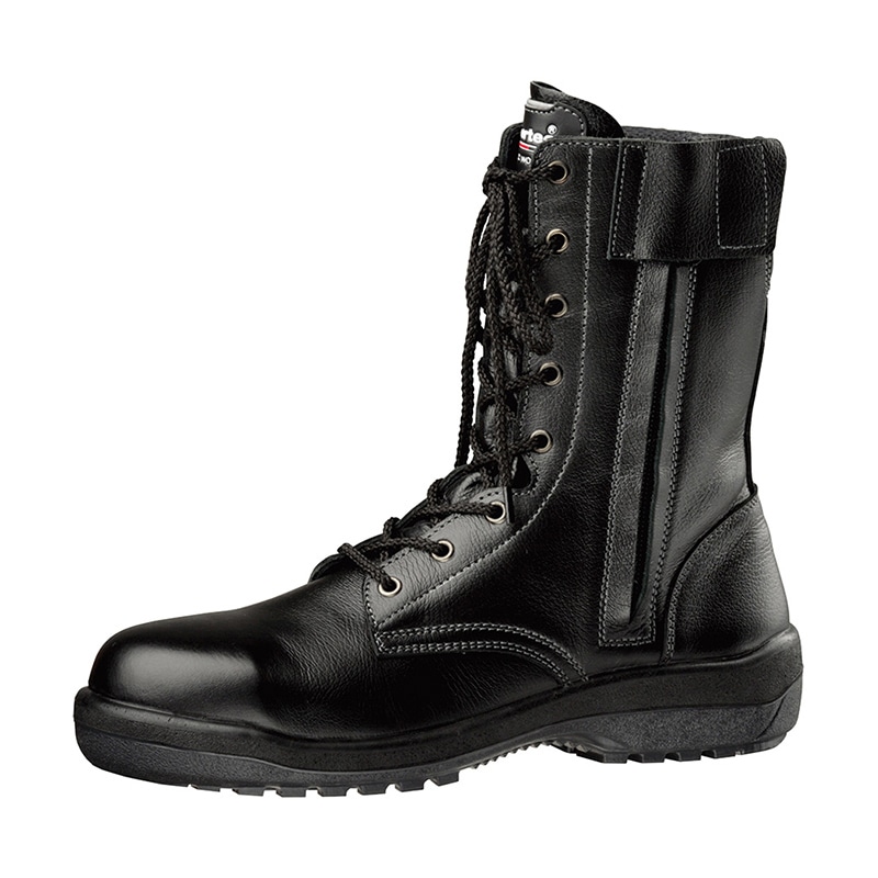 ミドリ安全 ラバー2層底安全靴 ラバーテック オールハトメ RT730F ブラック 25cm 18300001 1組（ご注文単位1組）【直送品】