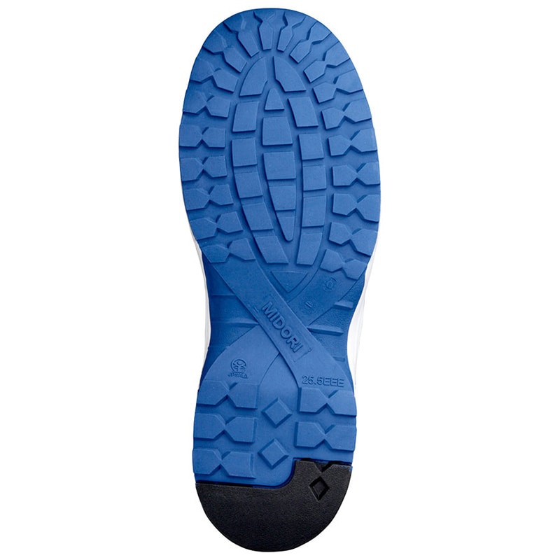 ミドリ安全 トウガード付先芯入り スニーカー MPN-901 ブルー23.5cm 21250555 1組(ご注文単位1組)【直送品】