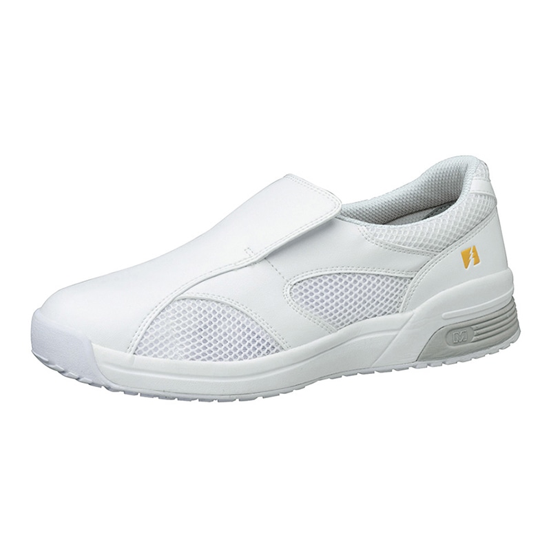 ミドリ安全 男女兼用 静電作業靴 CSS-300N ホワイト 27cm 21051010 1組(ご注文単位1組)【直送品】