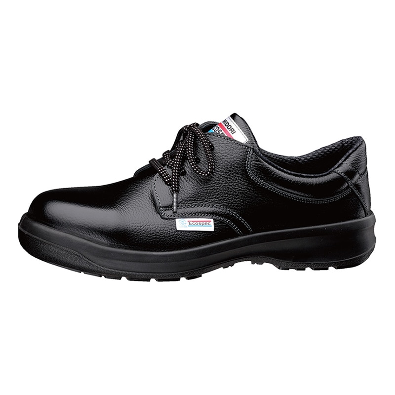 ミドリ安全 環境配慮型安全靴 エコスペック 静電 ESG3210 ブラック 27.5cm 13020616 1組(ご注文単位1組)【直送品】