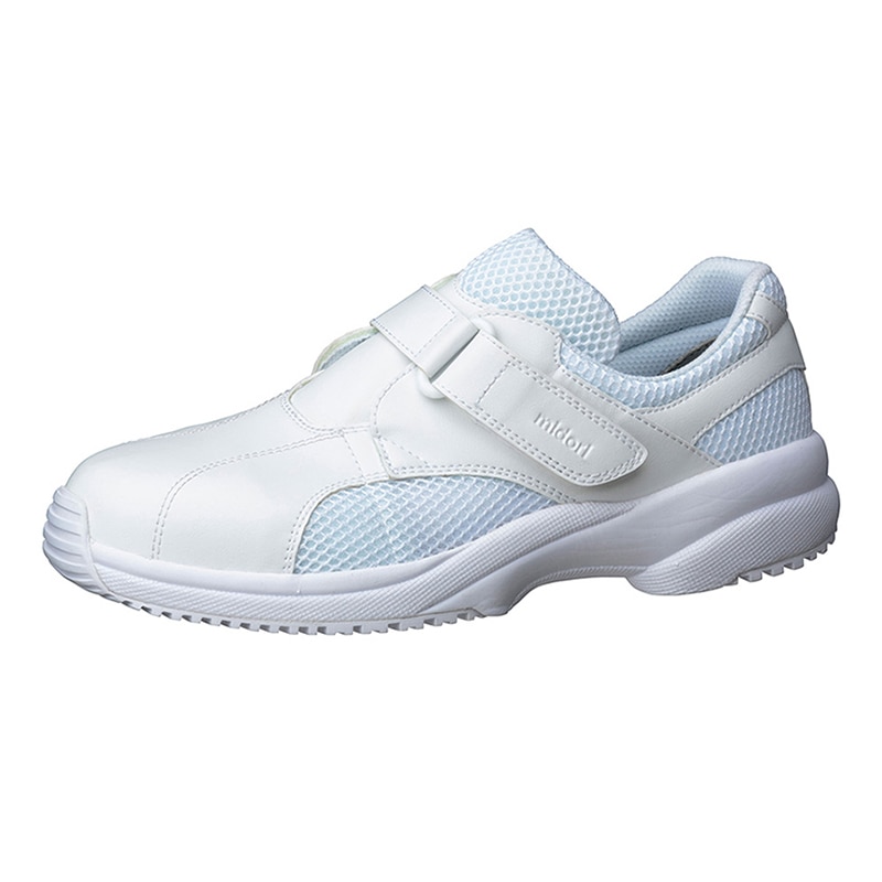 ミドリ安全 男女兼用 看護師・介護士シューズ ケアセフティ CSS-01N ホワイト 21.5cm 21250232 1組（ご注文単位1組）【直送品】