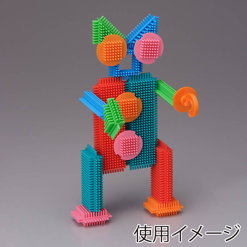 友愛玩具 ほのぼのペタペタブロック とくとくセット SB235 ブルー MA-50211BL 1個(ご注文単位8個)【直送品】