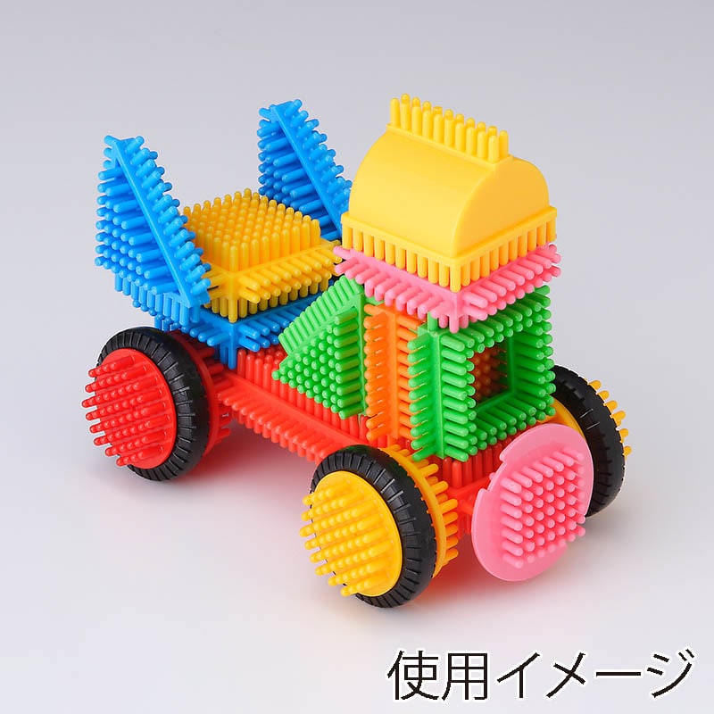 友愛玩具 ほのぼのペタペタブロック とくとくセット SB235 ブルー MA-50211BL 1個(ご注文単位8個)【直送品】