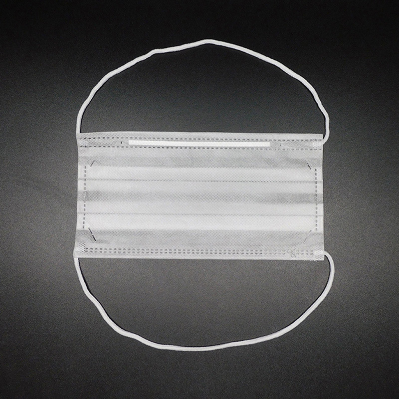 日本マスク 業務用マスク　ビズフィットマスク 2層　頭掛けタイプ　100枚 2H-100 　1箱（ご注文単位30箱）【直送品】