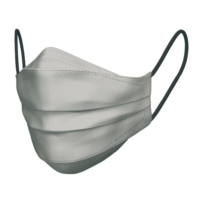 日本マスク 不織布マスク イーズマスク ゼロ モードグレー レギュラー 5枚 E022 1袋(ご注文単位200袋)【直送品】