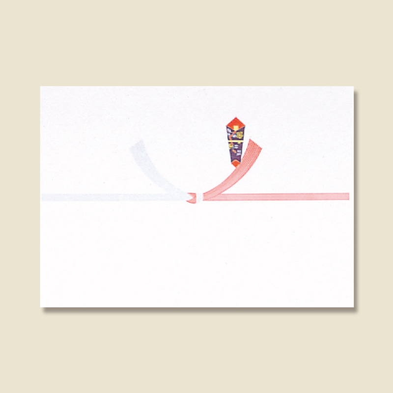 キンセイ のし紙 切手判 十本結切 100枚/袋