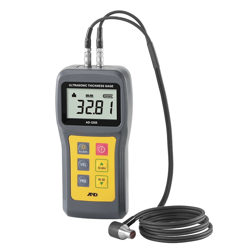 エー・アンド・デイ 超音波厚さ計 AD3255 1台(ご注文単位10台)【直送品】