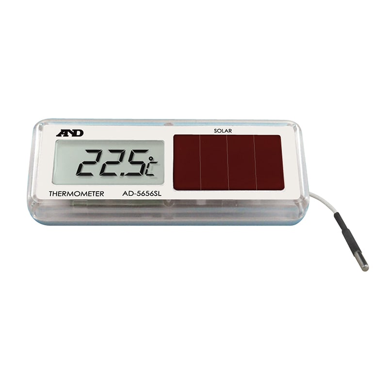 エー・アンド・デイ ソーラー式　組込み型温度計  AD5656SL 1台（ご注文単位10台）【直送品】