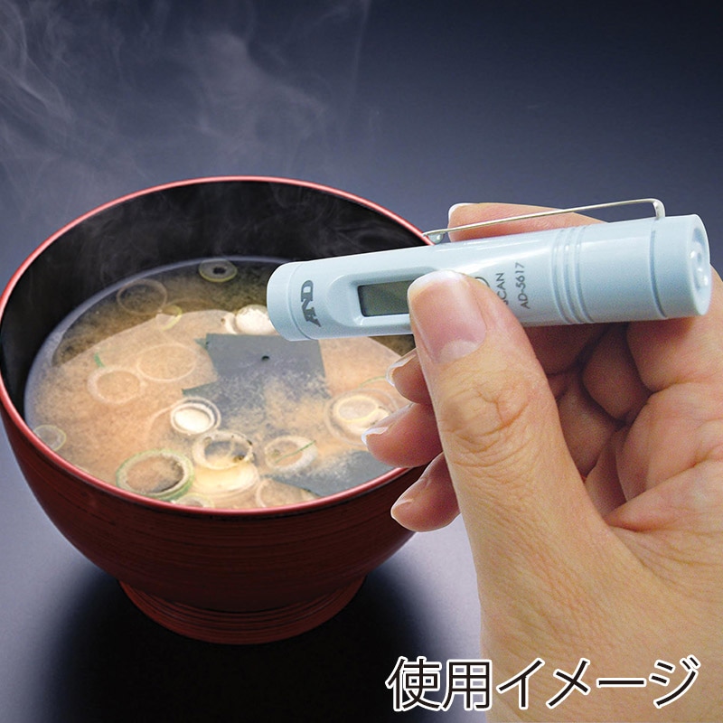 エー・アンド・デイ 赤外線放射温度計 AD-5617 1個(ご注文単位10個)【直送品】