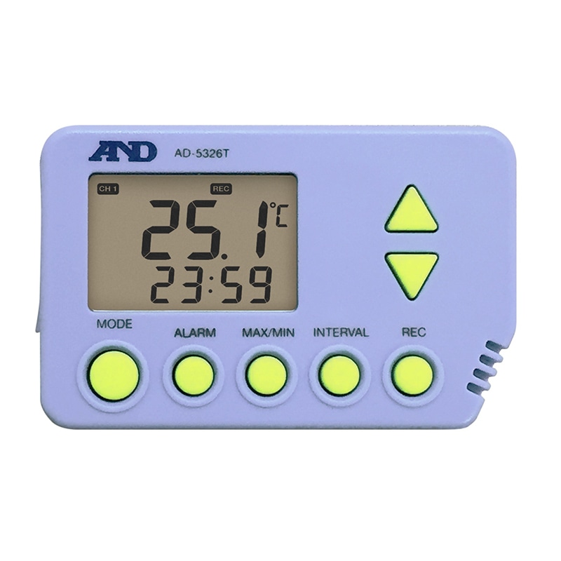 エー・アンド・デイ デジタル温度データロガー  AD5326T 1台（ご注文単位10台）【直送品】