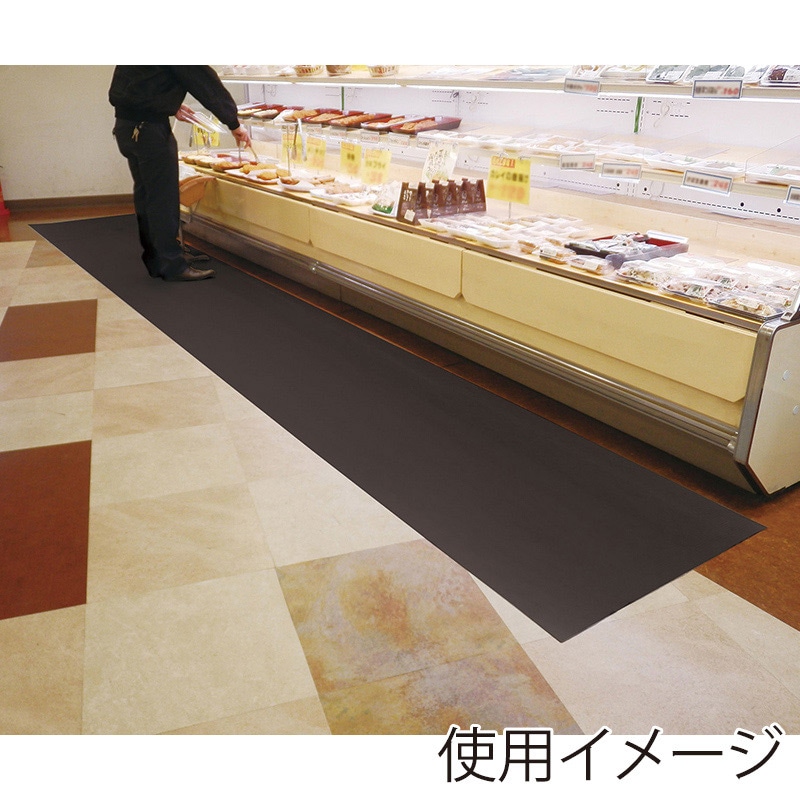 大一産業 吸水・吸油マット オイルグリップネオ2 900mm×20m巻 ダークグレー 1本(ご注文単位1本)【直送品】