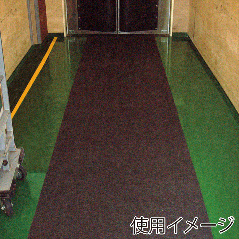 大一産業 吸水・吸油マット オイルグリップネオ2 900mm×20m巻 ダークグレー 1本(ご注文単位1本)【直送品】