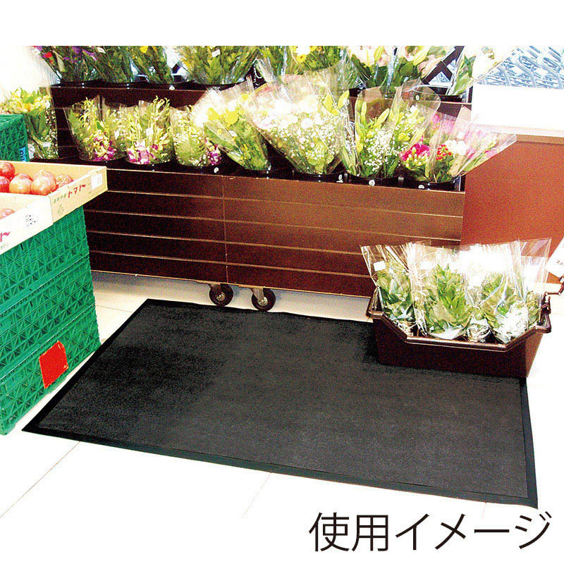 大一産業 吸水・吸油マット オイルグリップネオ2 900mm×20m巻 ダークグレー 1本(ご注文単位1本)【直送品】