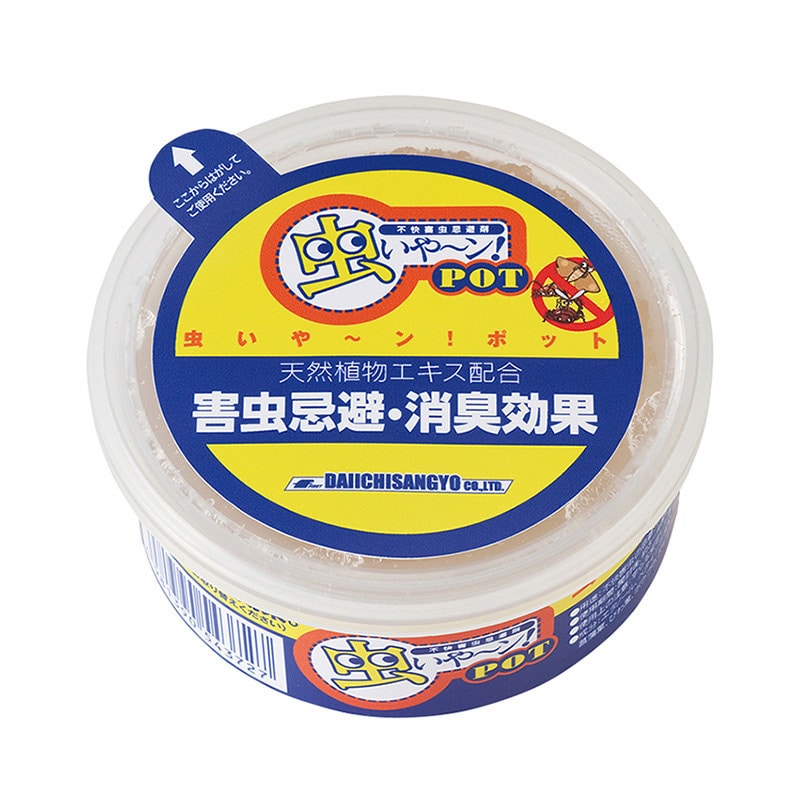 大一産業 不快害虫忌避剤 虫いや～ん！ POTタイプ 100g 1個（ご注文単位24個）【直送品】