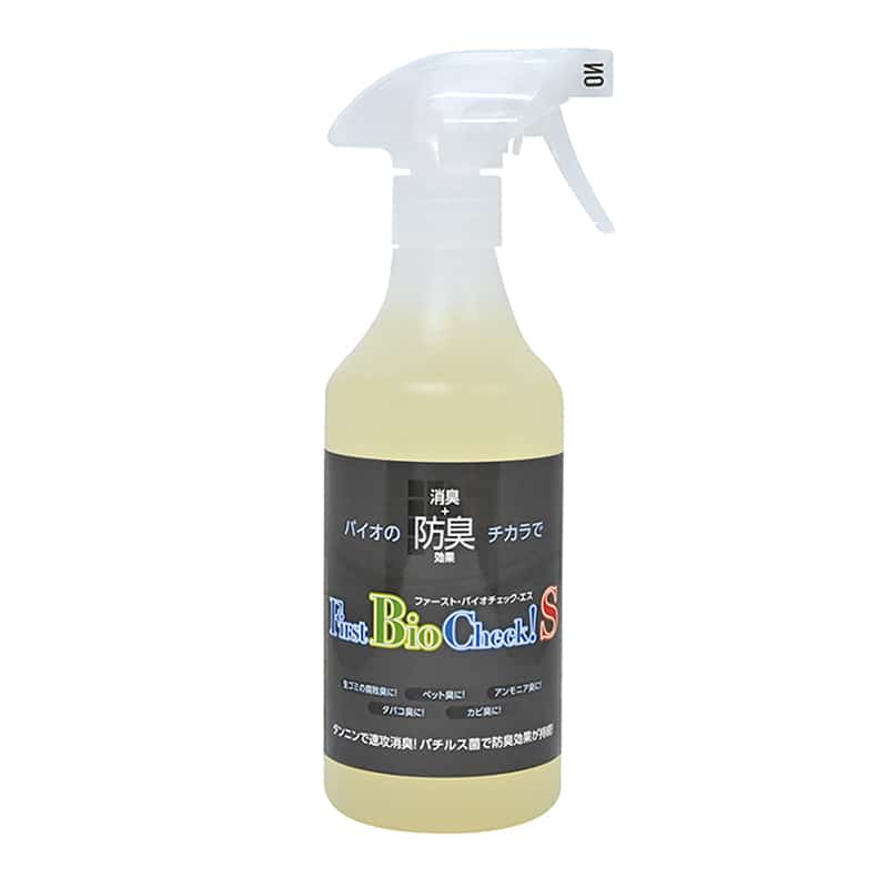 大一産業 業務用消臭剤 ファースト・バイオチェックS 500ml 1本（ご注文単位20本）【直送品】