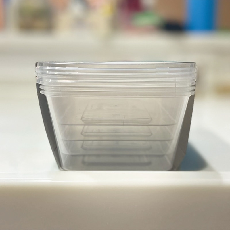 ミヤゲン 食品保存容器 キープスラッパー 4サイズアソートパック  1セット（ご注文単位50セット）【直送品】