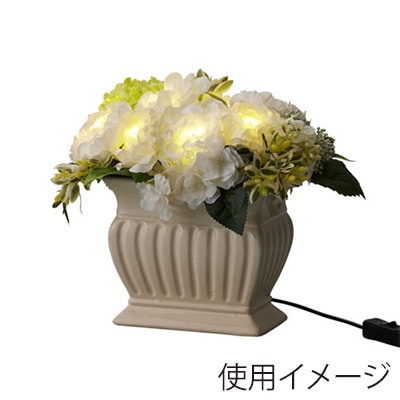 クレイ ライト フルール ドゥ グラティチュード アイボリー 675-301-301 1個(ご注文単位1個)【直送品】