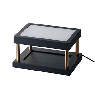 クレイ ディスプレイ台 ライティングテーブル オルター ブラック 670-251-802 1個(ご注文単位1個)【直送品】