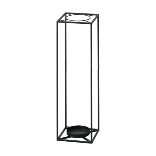 クレイ 花スタンド フレーム フォーシリンダー ブラック 530-051-802 1箱（ご注文単位1箱）【直送品】