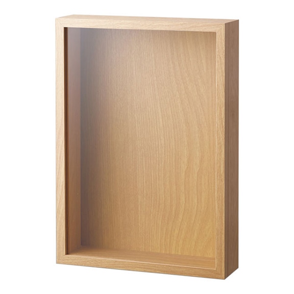 クレイ ボックスフレーム2 ナチュラル 680-878-310 1個（ご注文単位1個）【直送品】