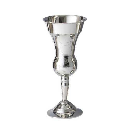 クレイ フラワーベース ゴールデン レシオ ブラス シルバー 594-203-703 1個（ご注文単位1個）【直送品】