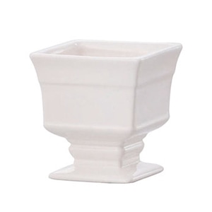 クレイ アレンジベース オルディネ ホワイト 326-235-100 1個（ご注文単位1個）【直送品】