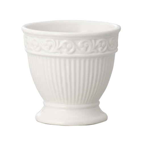 クレイ アレンジベース エンタシス ホワイト 344-175-100 1個（ご注文単位1個）【直送品】