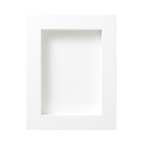 クレイ ウッドフレーム L ホワイト 680-085-102 1個（ご注文単位1個）【直送品】