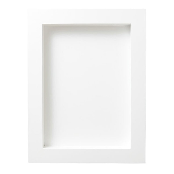 クレイ ウッドフレーム ホワイト 680-086-102 1個（ご注文単位1個）【直送品】