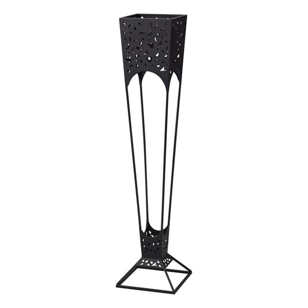 クレイ 花スタンド アイアンスタンド グレイス ブラック 530-072-802 1箱（ご注文単位1箱）【直送品】