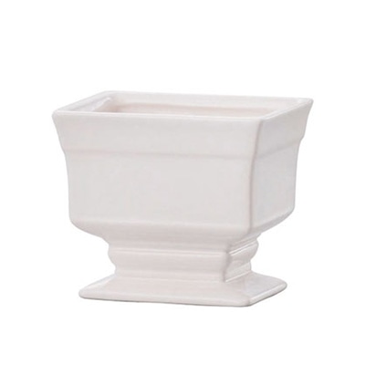 クレイ アレンジベース オルディネ ホワイト 326-236-100 1個（ご注文単位1個）【直送品】