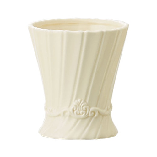 クレイ アレンジベース リトファニー ラウンド M アイボリー 344-164-310 1個（ご注文単位1個）【直送品】