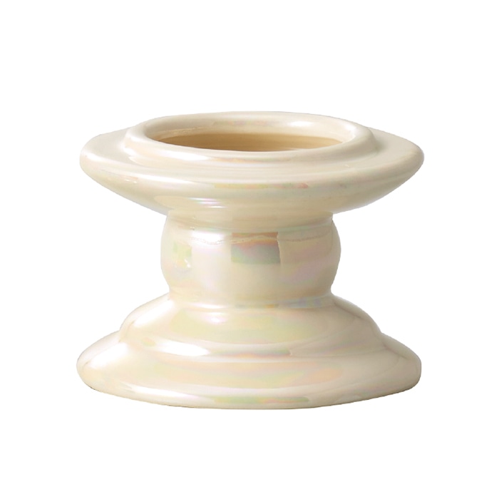 クレイ 陶器 ツヅミ パールアイボリー 159-502-314 1個(ご注文単位1個)【直送品】