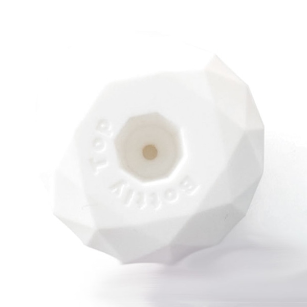 クレイ フラワーベース ボトリー トップ ビジュー ホワイトムーン 830-001-100 1個(ご注文単位1個)【直送品】