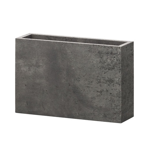 クレイ アレンジベース モノトーン レクタングル コンクリート 690-102-810 1個(ご注文単位1個)【直送品】