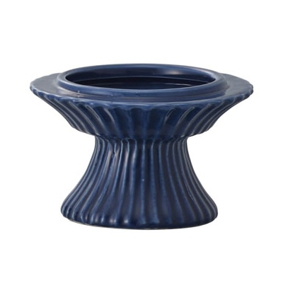 クレイ フラワーベース フィーカ インディゴブルー 159-523-600 1箱(ご注文単位1箱)【直送品】