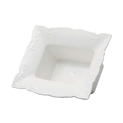 クレイ 陶器フレーム クレア ホワイト 366-106-100 1個（ご注文単位1個）【直送品】