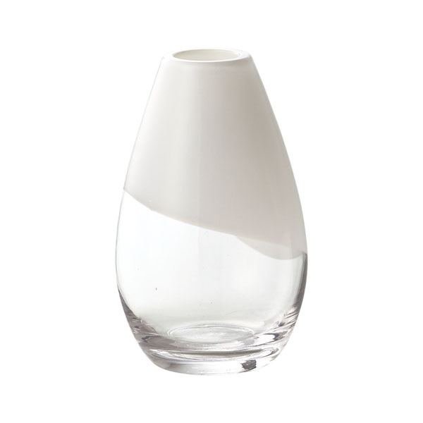 クレイ フラワーベース リレーション ドロップ ホワイト 777-678-010 1個(ご注文単位1個)【直送品】