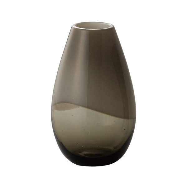 クレイ フラワーベース リレーション ドロップ グレイ 777-678-810 1個（ご注文単位1個）【直送品】