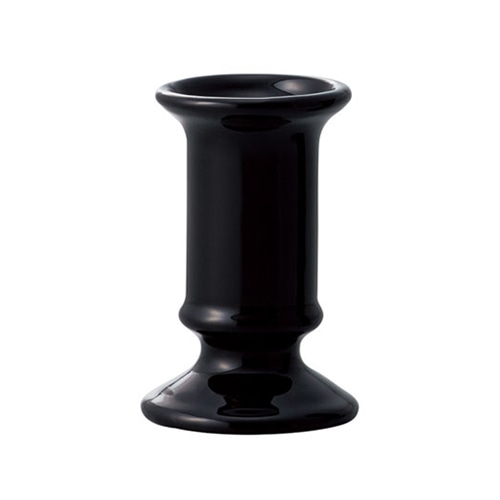 クレイ フラワーベース ヒチリキ ブラック 159-003-800 1個（ご注文単位1個）【直送品】