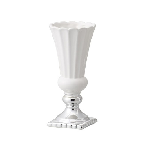 クレイ アレンジベース ペティエ ホワイト 326-306-173 1個(ご注文単位1個)【直送品】